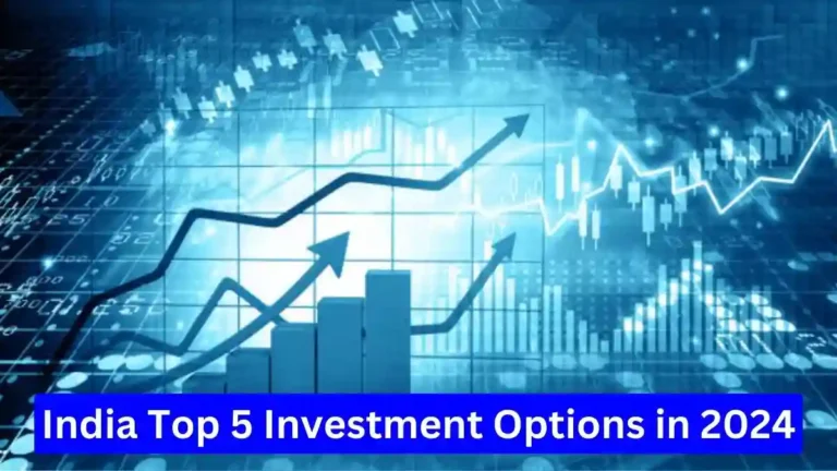 India Top 5 Investment Options in 2024