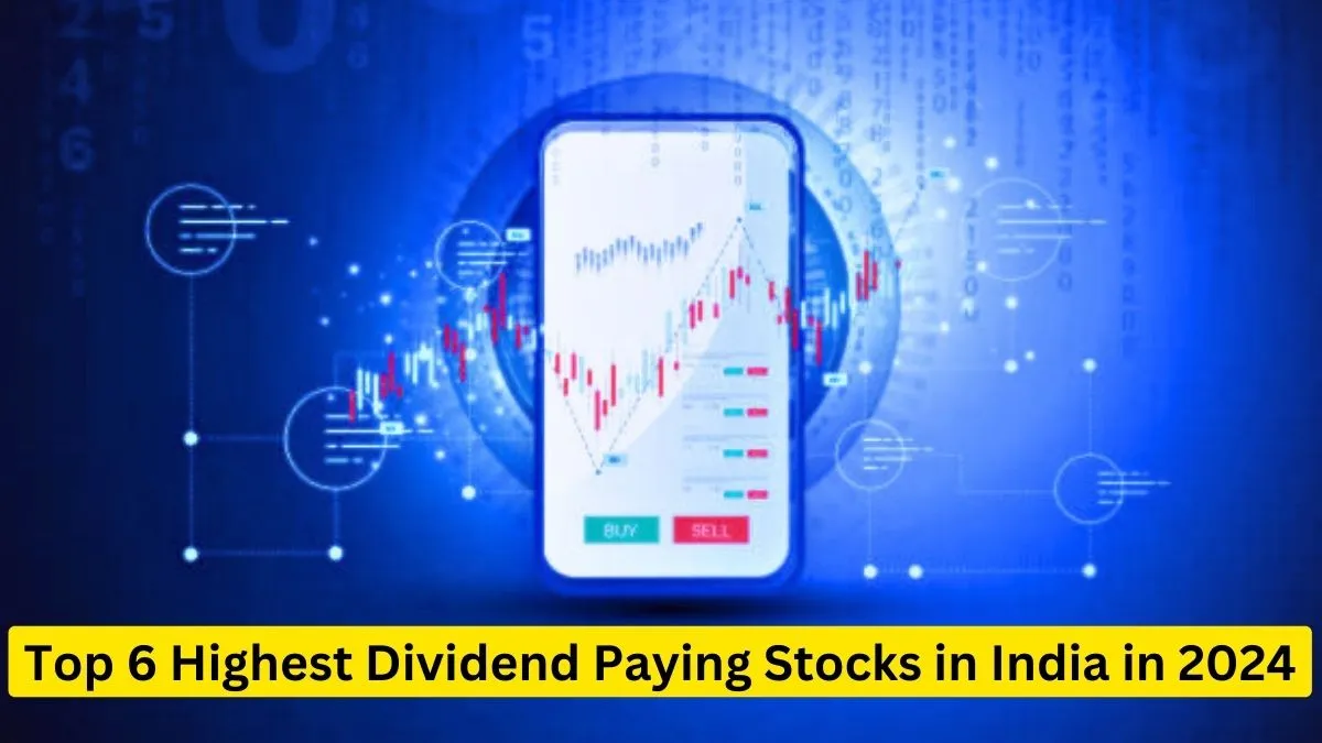 Top 6 Highest Dividend Paying Stocks in India