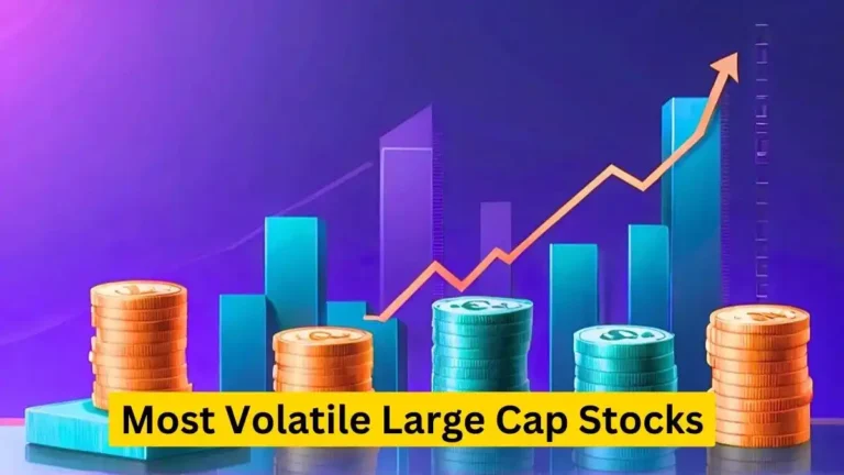 Most Volatile large-cap Stocks